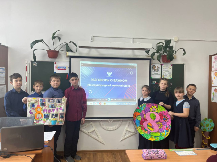 «Разговоры о важном». Международный женский день..