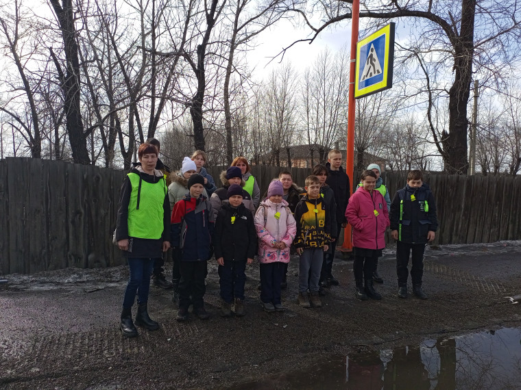 Акция родительский патруль: «Правила поведения на дороге в гололед».