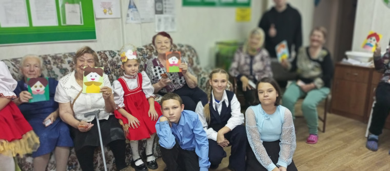 "Подарок для наших любимых бабушек".